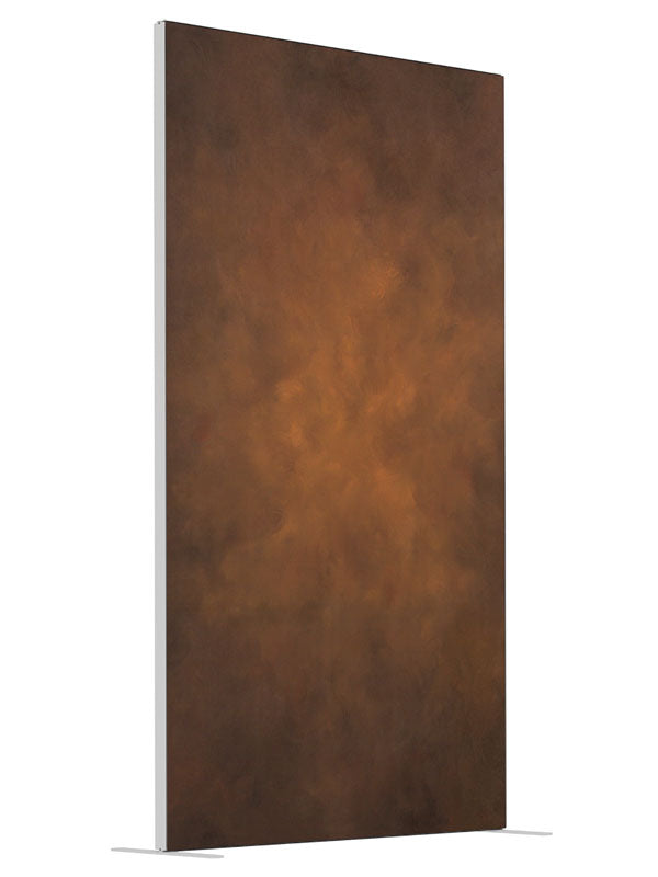 Intemperate shown at an angled view, photography backdrop panel for Denny StudioEdge silicone edge frame, 4 ft