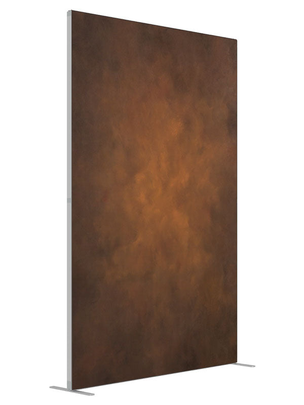 Intemperate shown at an angled view, photography backdrop panel for Denny StudioEdge silicone edge frame, 5 ft