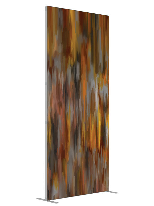 Intense Autumn shown at an angled view, photography backdrop panel for Denny StudioEdge silicone edge frame, 3 ft