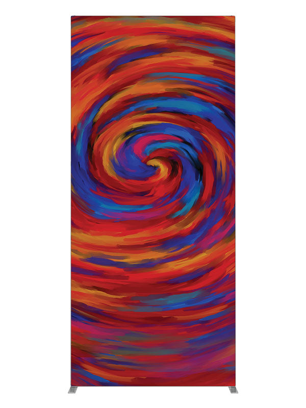 Intensity Vivid Swirl Abstract, photography backdrop panel for Denny StudioEdge silicone edge frame, 3 ft