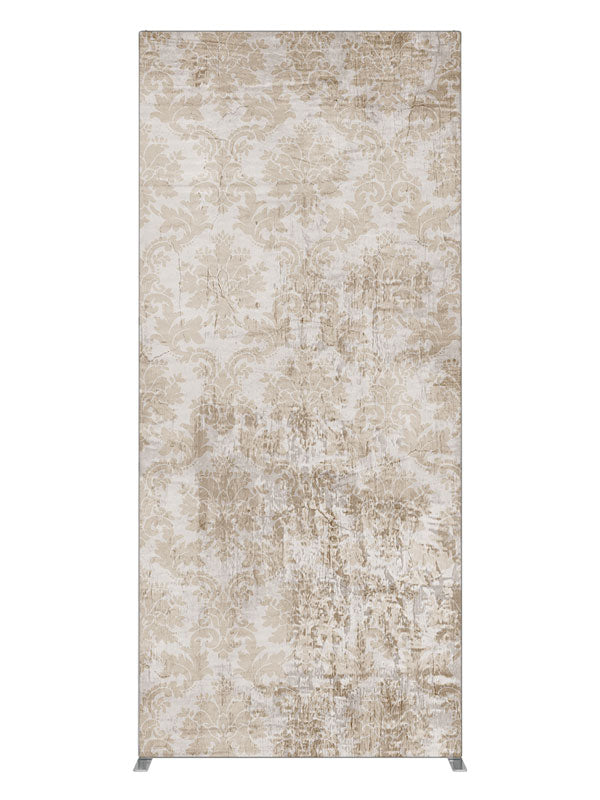 Ivory Vintage Damask, photography backdrop panel for Denny StudioEdge silicone edge frame, 3 ft