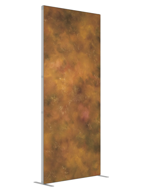 Julian shown at an angled view, photography backdrop panel for Denny StudioEdge silicone edge frame, 3 ft