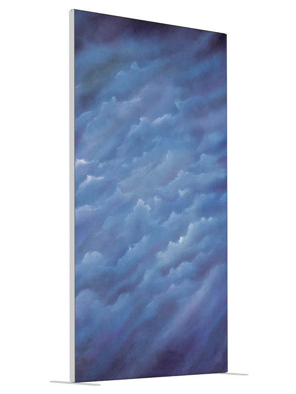 Langour Mood shown at an angled view, photography backdrop panel for Denny StudioEdge silicone edge frame, 4 ft
