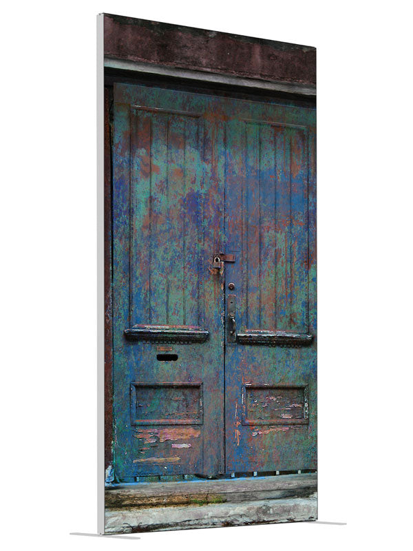 LaSalle Street shown at an angled view, photography backdrop panel for Denny StudioEdge silicone edge frame, 4 ft