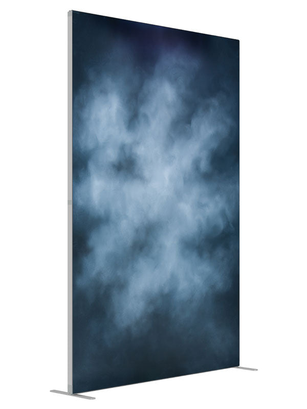 Lasinio shown at an angled view, photography backdrop panel for Denny StudioEdge silicone edge frame, 5 ft