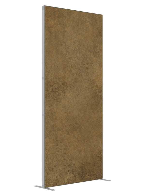 Leo shown at an angled view, photography backdrop panel for Denny StudioEdge silicone edge frame, 3 ft