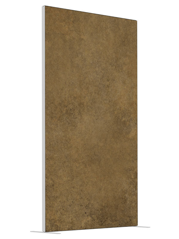 Leo shown at an angled view, photography backdrop panel for Denny StudioEdge silicone edge frame, 4 ft