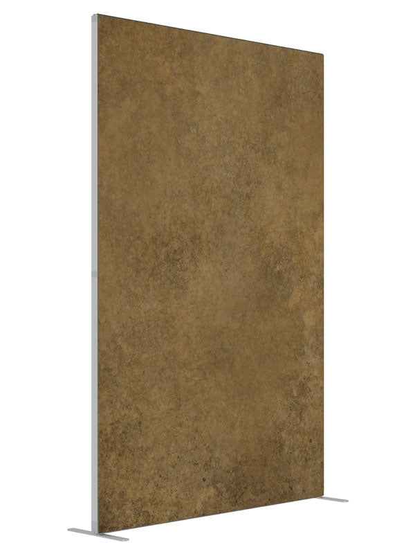 Leo shown at an angled view, photography backdrop panel for Denny StudioEdge silicone edge frame, 5 ft