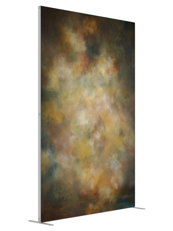 Leonardo shown at an angled view, photography backdrop panel for Denny StudioEdge silicone edge frame, 5 ft