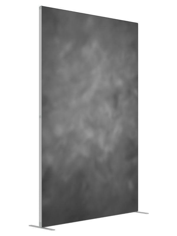 Light Grey Brush shown at an angled view, photography backdrop panel for Denny StudioEdge silicone edge frame, 5 ft
