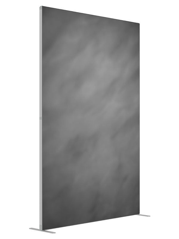 Light Grey Cloud shown at an angled view, photography backdrop panel for Denny StudioEdge silicone edge frame, 5 ft