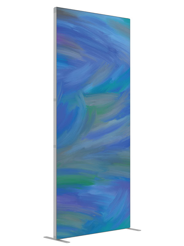 Limn shown at an angled view, photography backdrop panel for Denny StudioEdge silicone edge frame, 3 ft