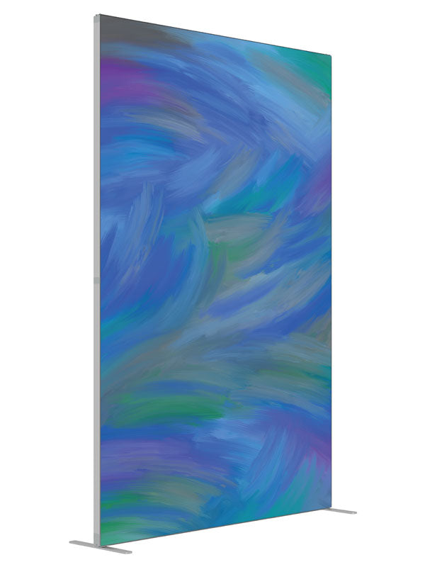 Limn shown at an angled view, photography backdrop panel for Denny StudioEdge silicone edge frame, 5 ft