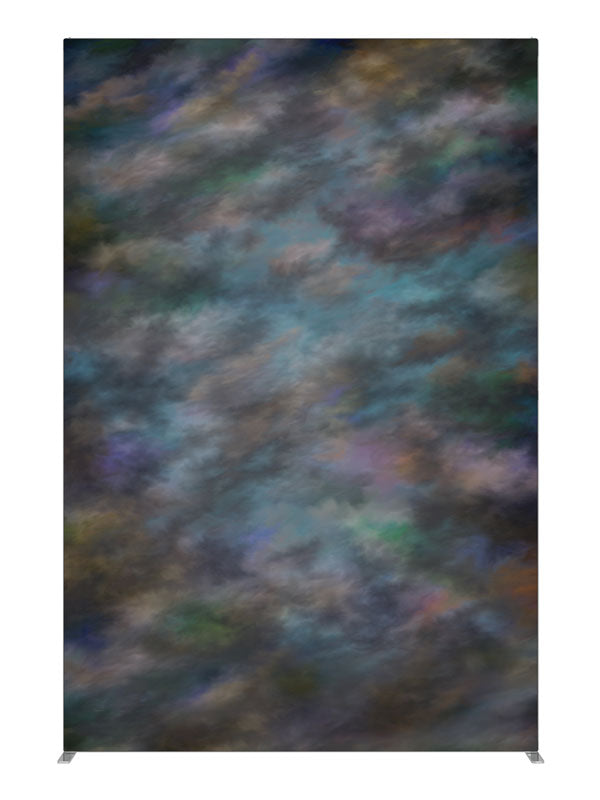 Lord Peter Mottled Abstract, photography backdrop panel for Denny StudioEdge silicone edge frame, 5 ft