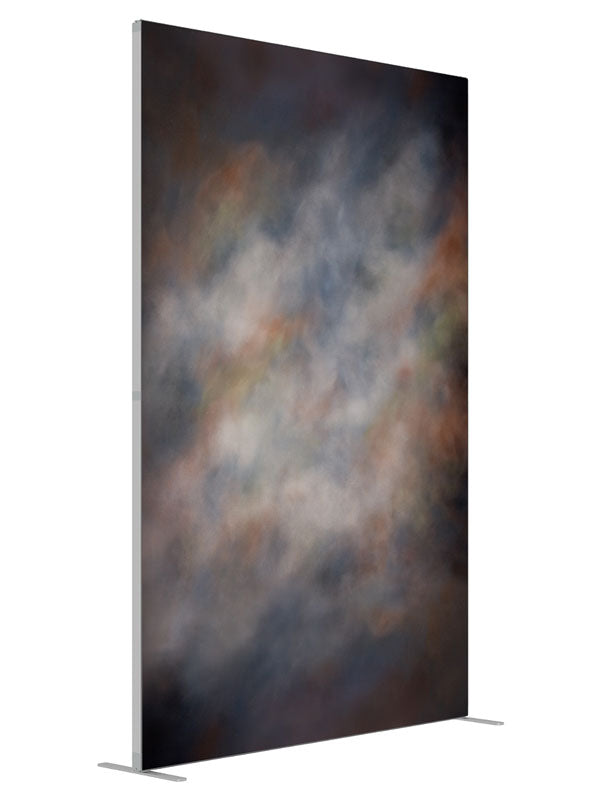Louvre shown at an angled view, photography backdrop panel for Denny StudioEdge silicone edge frame, 5 ft