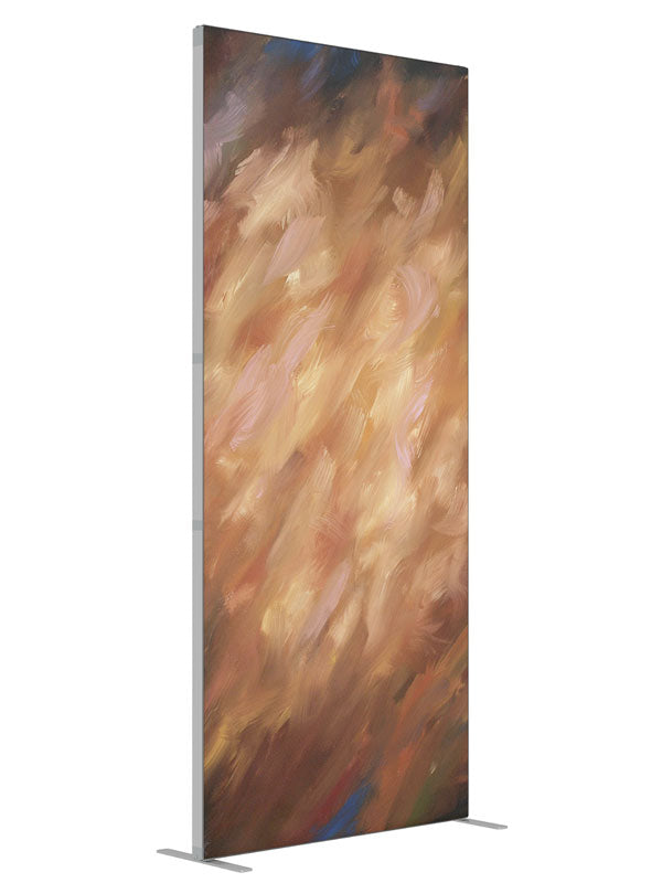 Luminous Brush shown at an angled view, photography backdrop panel for Denny StudioEdge silicone edge frame, 3 ft