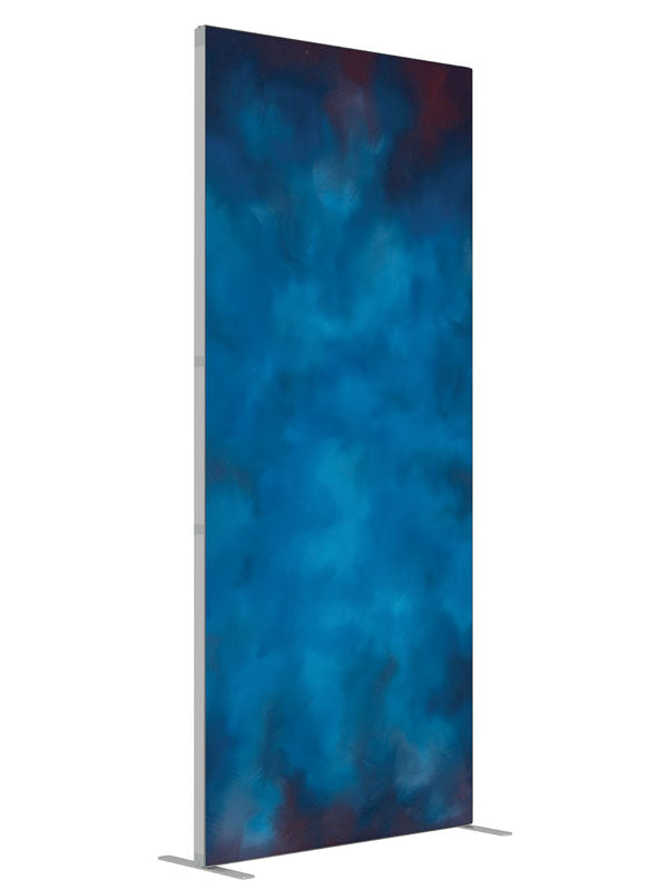 Lunar Light shown at an angled view, photography backdrop panel for Denny StudioEdge silicone edge frame, 3 ft