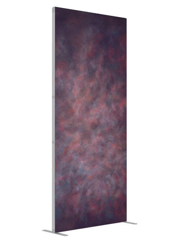 Magnolia shown at an angled view, photography backdrop panel for Denny StudioEdge silicone edge frame, 3 ft
