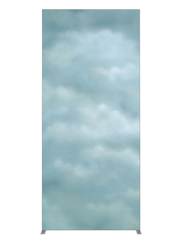 Marina aqua cloud mottled texture printed backdrop 3ft - Denny StudioEdge SEOM-9816