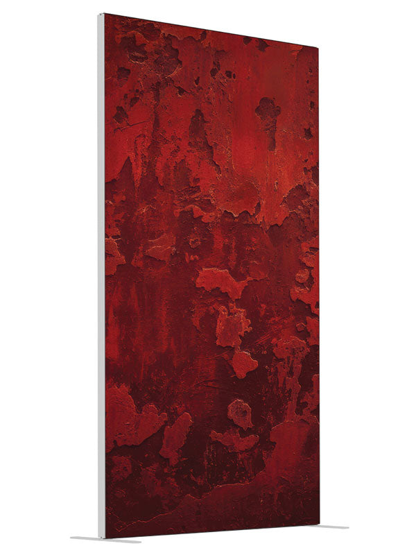 Maroon crimson distressed surface printed backdrop angled 4ft - Denny StudioEdge SECP-8854