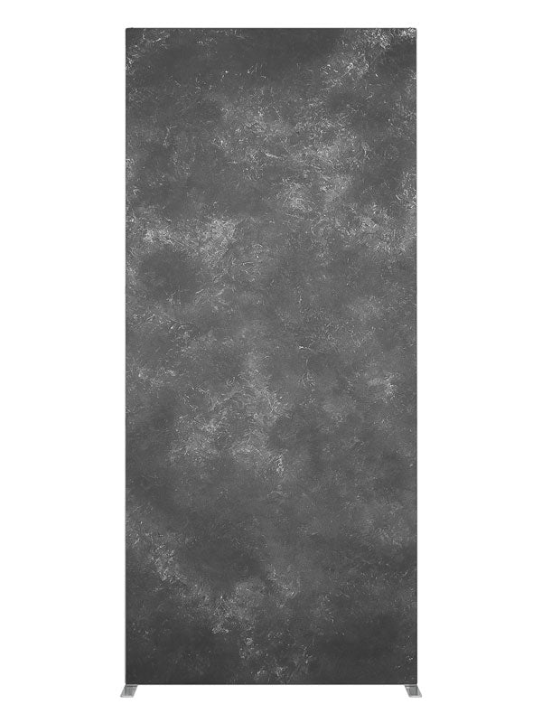 Matte Gray shown at an angled view, photography backdrop panel for Denny StudioEdge silicone edge frame, 5 ft