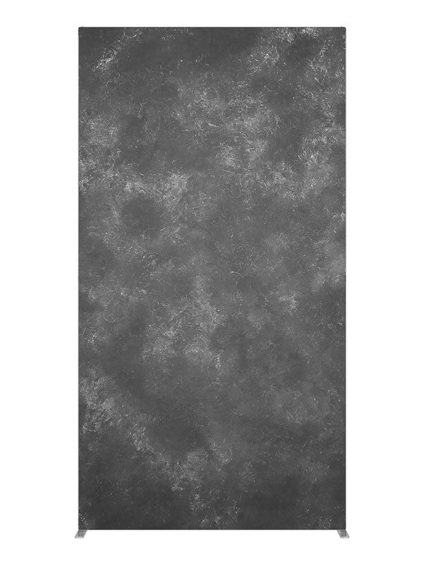 Matte Gray shown at an angled view, photography backdrop panel for Denny StudioEdge silicone edge frame, 4 ft