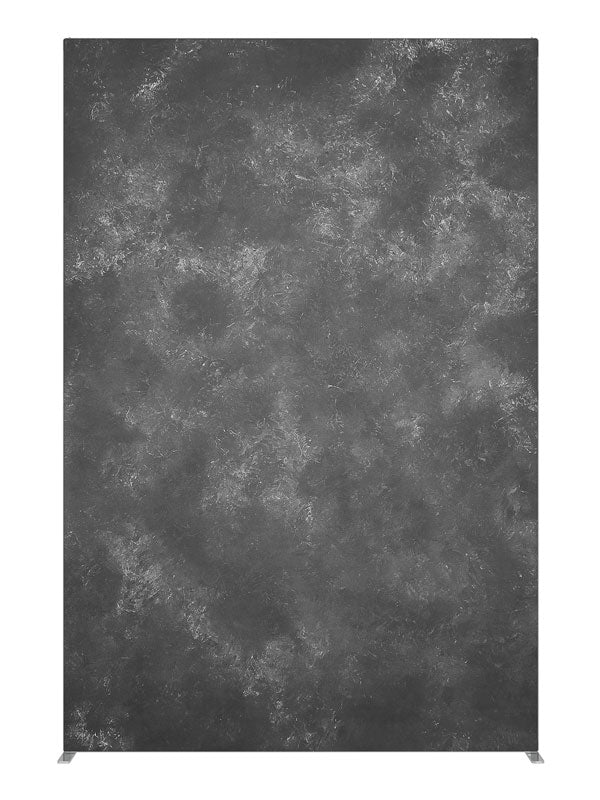 Matte Gray shown at an angled view, photography backdrop panel for Denny StudioEdge silicone edge frame, 3 ft