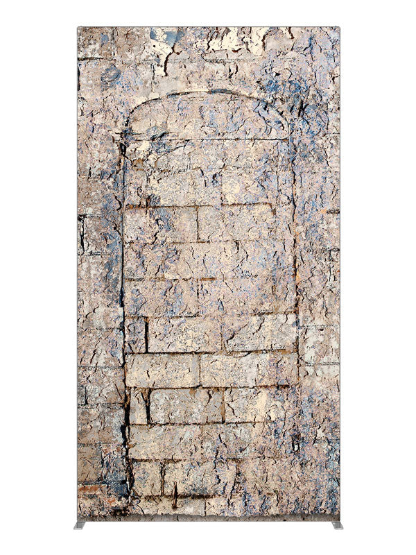 Mayan Brick, photography backdrop panel for Denny StudioEdge silicone edge frame, 4 ft