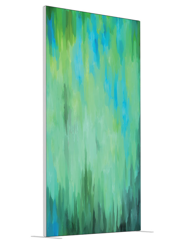 Mediterranean Sea shown at an angled view, photography backdrop panel for Denny StudioEdge silicone edge frame, 4 ft