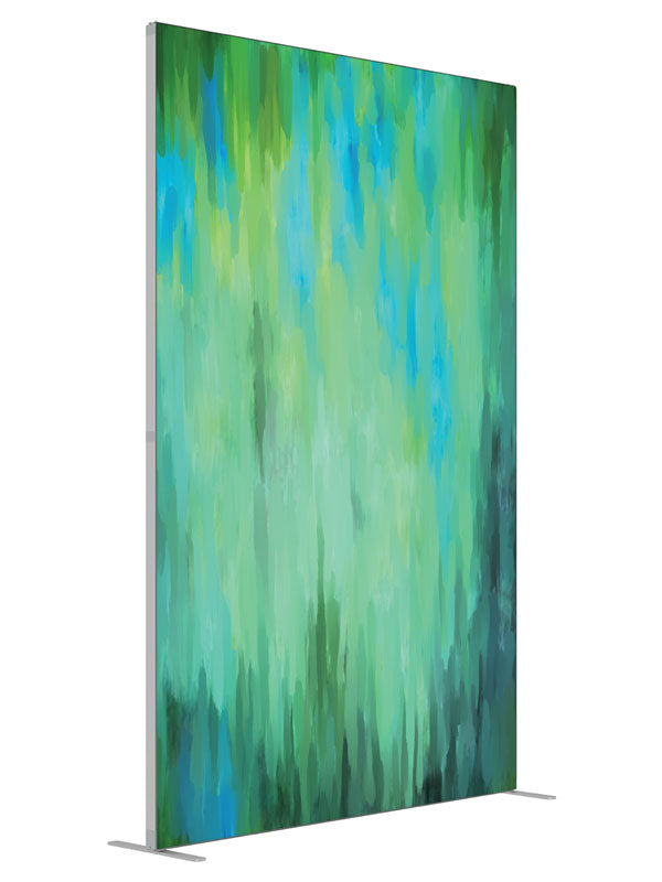 Mediterranean Sea shown at an angled view, photography backdrop panel for Denny StudioEdge silicone edge frame, 5 ft