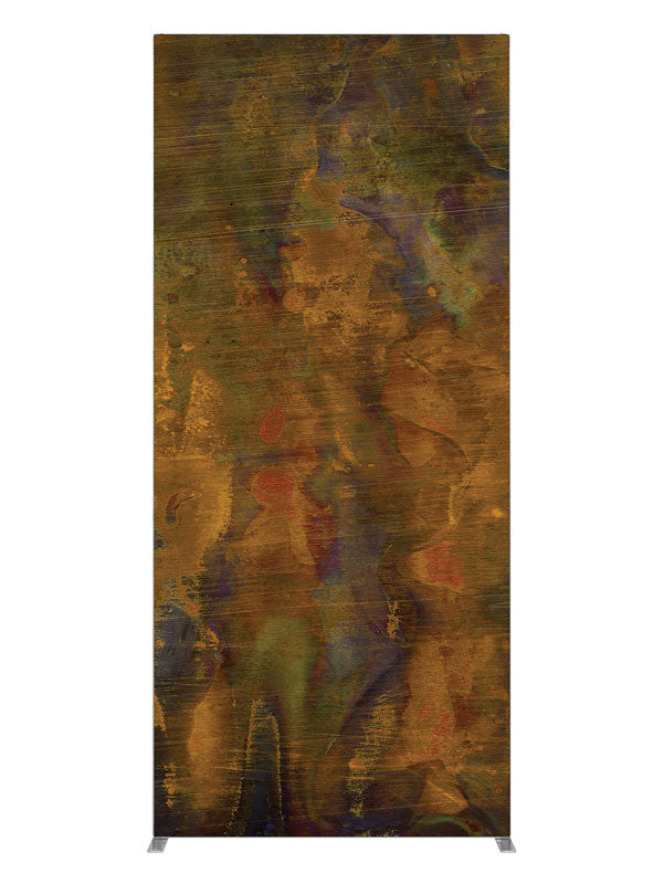 Metal Mania Metallic Grunge Texture, photography backdrop panel for Denny StudioEdge silicone edge frame, 3 ft