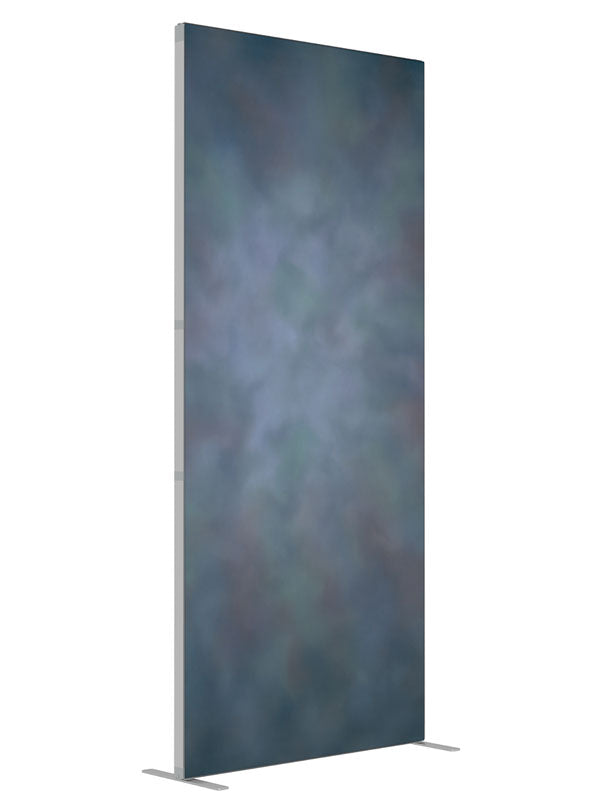 Midlite shown at an angled view, photography backdrop panel for Denny StudioEdge silicone edge frame, 3 ft