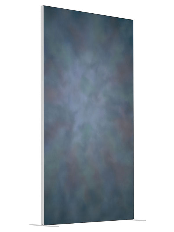 Midlite shown at an angled view, photography backdrop panel for Denny StudioEdge silicone edge frame, 4 ft
