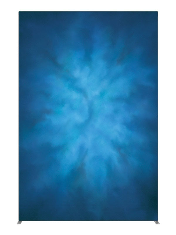 Midnight Splash, photography backdrop panel for Denny StudioEdge silicone edge frame, 5 ft