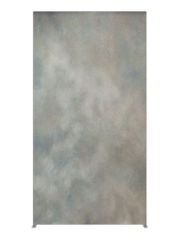 Mist and Mid Grey Cloud, photography backdrop panel for Denny StudioEdge silicone edge frame, 4 ft