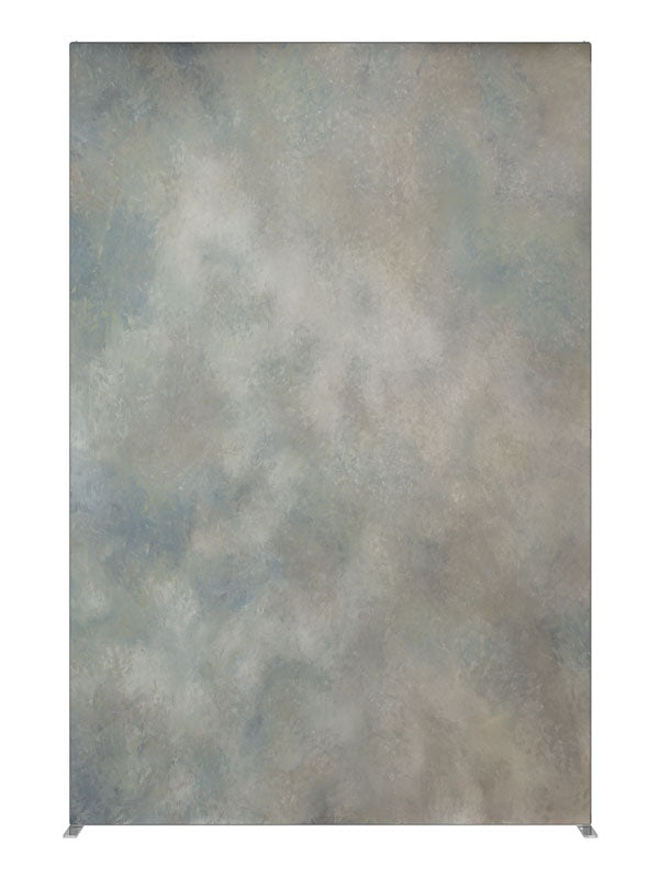 Mist and Mid Grey Cloud, photography backdrop panel for Denny StudioEdge silicone edge frame, 5 ft