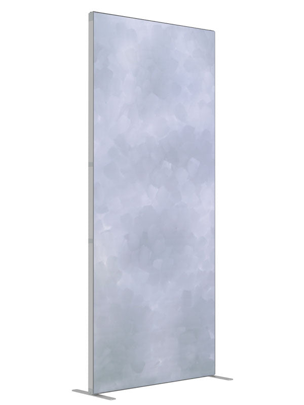 Misty Morning shown at an angled view, photography backdrop panel for Denny StudioEdge silicone edge frame, 3 ft