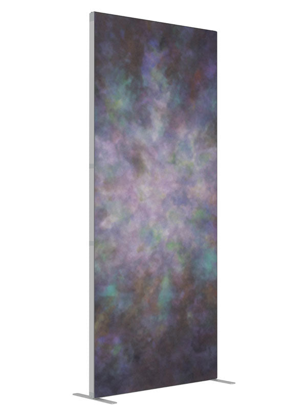 Modern Nova shown at an angled view, photography backdrop panel for Denny StudioEdge silicone edge frame, 3 ft