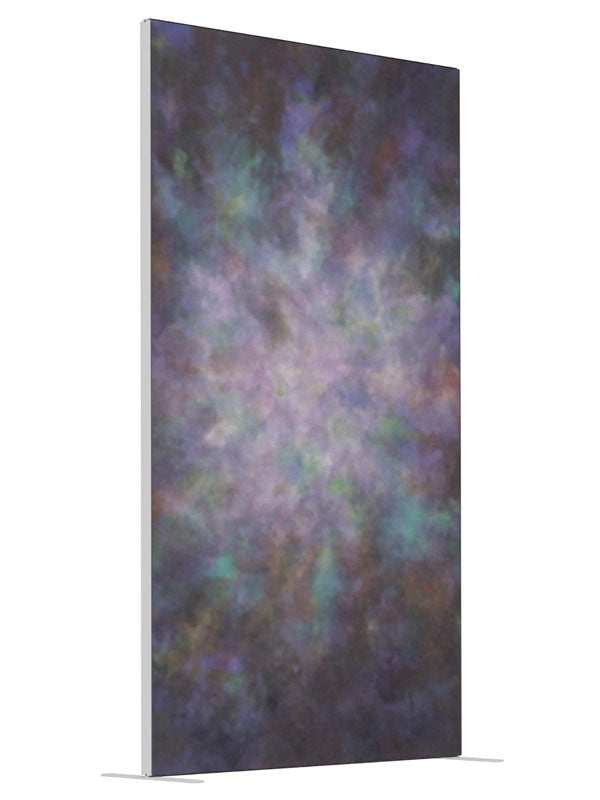 Modern Nova shown at an angled view, photography backdrop panel for Denny StudioEdge silicone edge frame, 4 ft