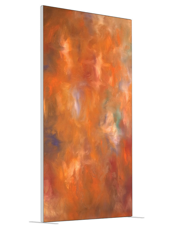 Moderno shown at an angled view, photography backdrop panel for Denny StudioEdge silicone edge frame, 4 ft