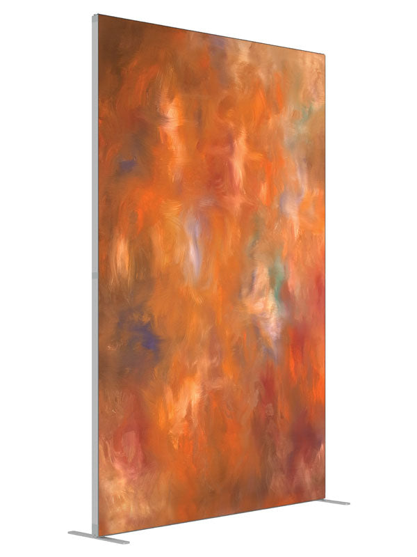 Moderno shown at an angled view, photography backdrop panel for Denny StudioEdge silicone edge frame, 5 ft