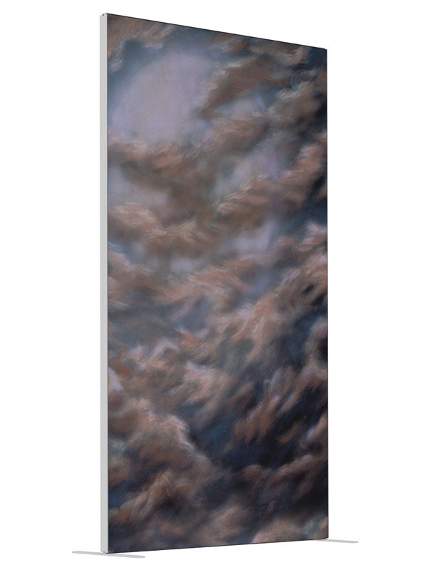 Moonlight shown at an angled view, photography backdrop panel for Denny StudioEdge silicone edge frame, 4 ft