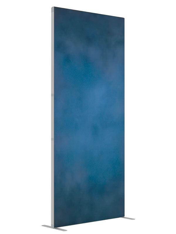 Moonlite shown at an angled view, photography backdrop panel for Denny StudioEdge silicone edge frame, 3 ft