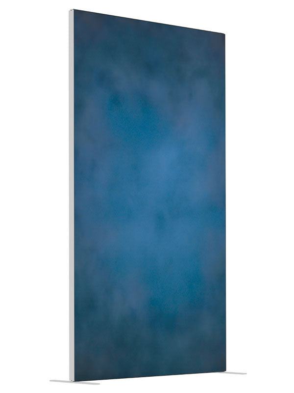Moonlite shown at an angled view, photography backdrop panel for Denny StudioEdge silicone edge frame, 4 ft