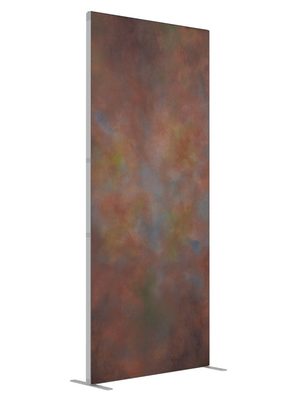 Morning Blush shown at an angled view, photography backdrop panel for Denny StudioEdge silicone edge frame, 3 ft
