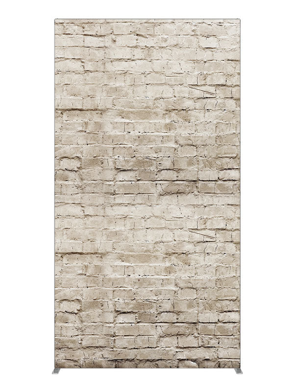 Morton Brick, photography backdrop panel for Denny StudioEdge silicone edge frame, 4 ft