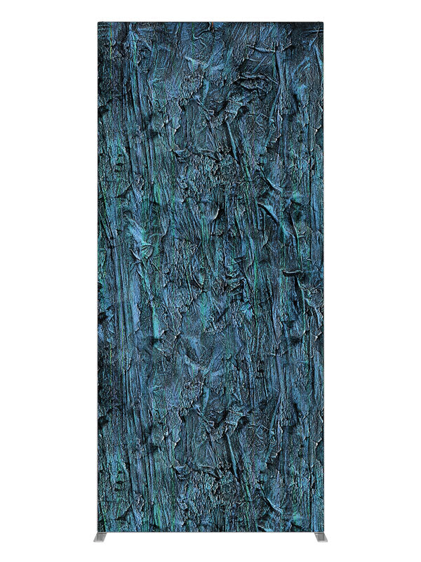 Mosaic Blue, photography backdrop panel for Denny StudioEdge silicone edge frame, 3 ft