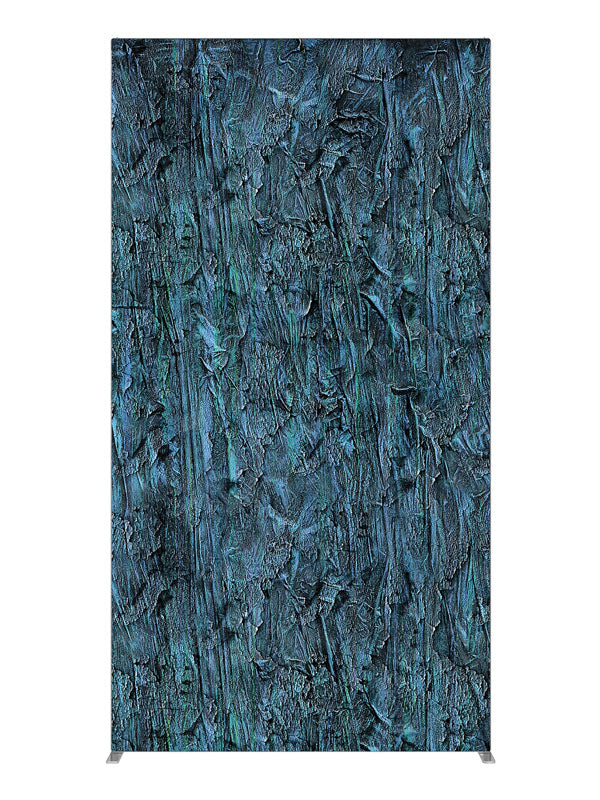 Mosaic Blue, photography backdrop panel for Denny StudioEdge silicone edge frame, 4 ft