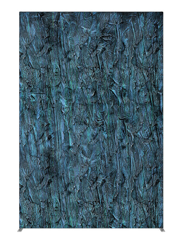 Mosaic Blue, photography backdrop panel for Denny StudioEdge silicone edge frame, 5 ft
