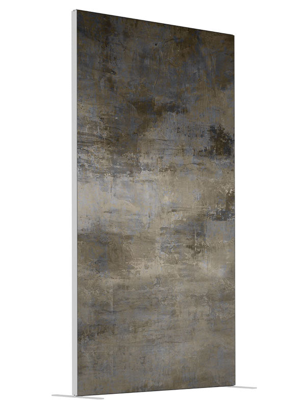 Mother Earth Concrete Texture shown at an angled view, photography backdrop panel for Denny StudioEdge silicone edge frame, 4 ft
